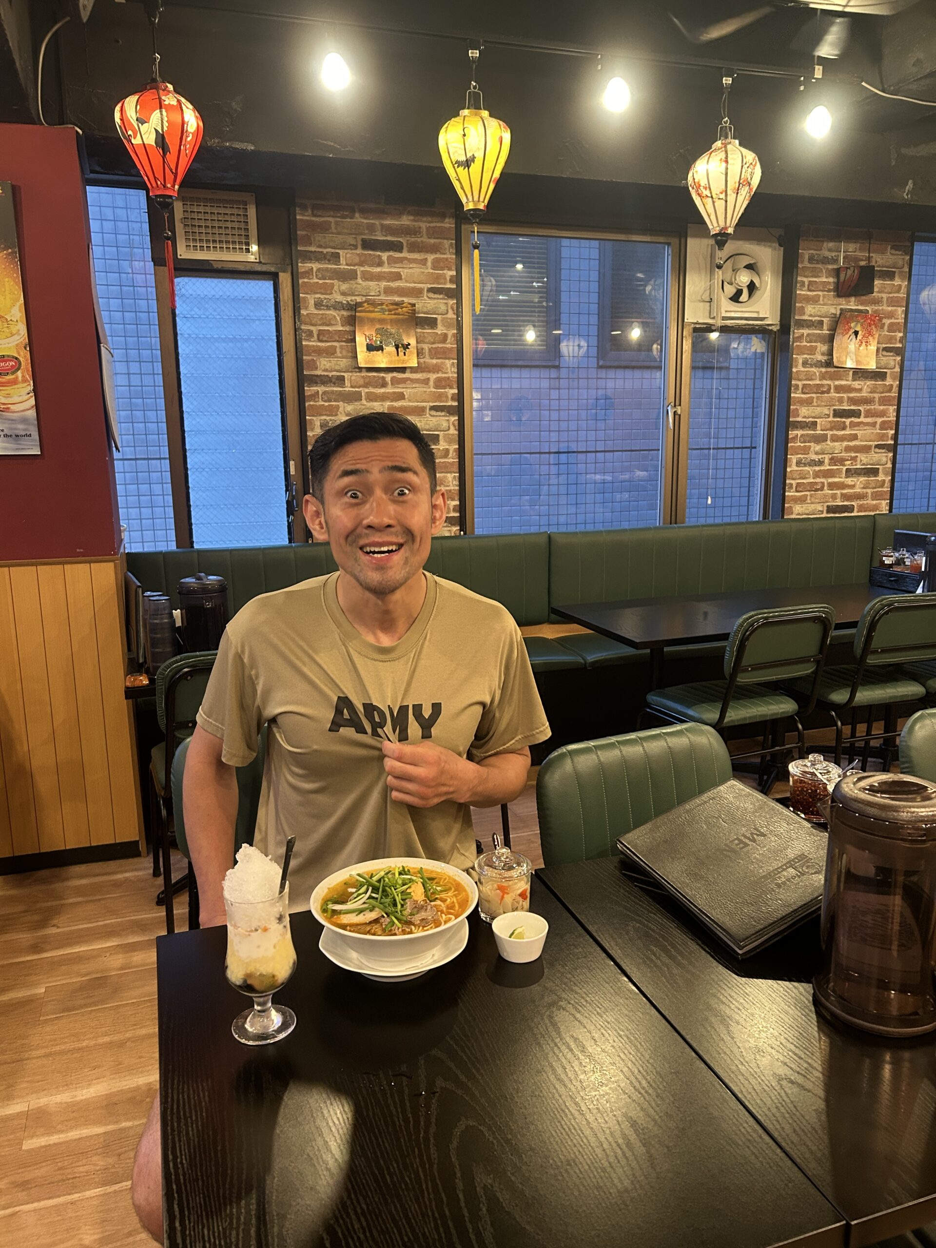 ベトナム料理で幸せに‼️