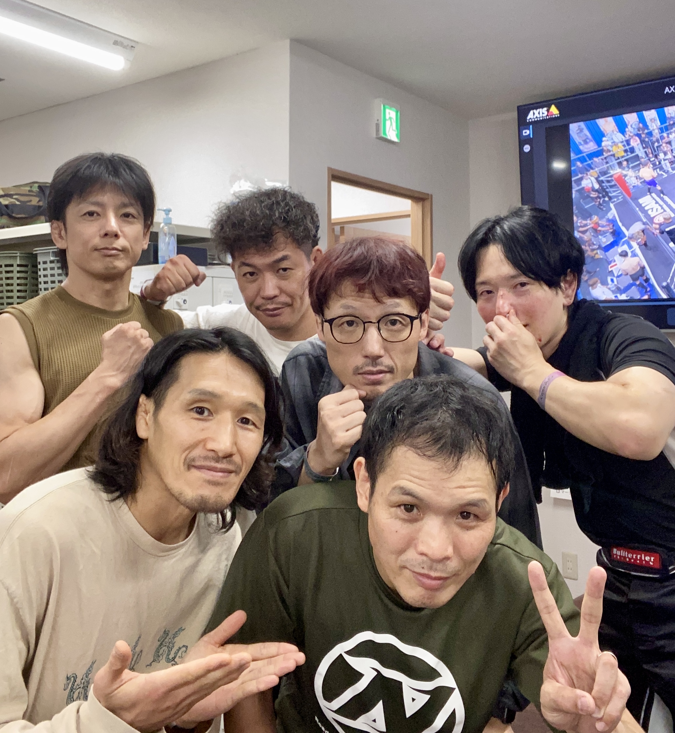 会員様のアマチュアMMA試合のセコンド記